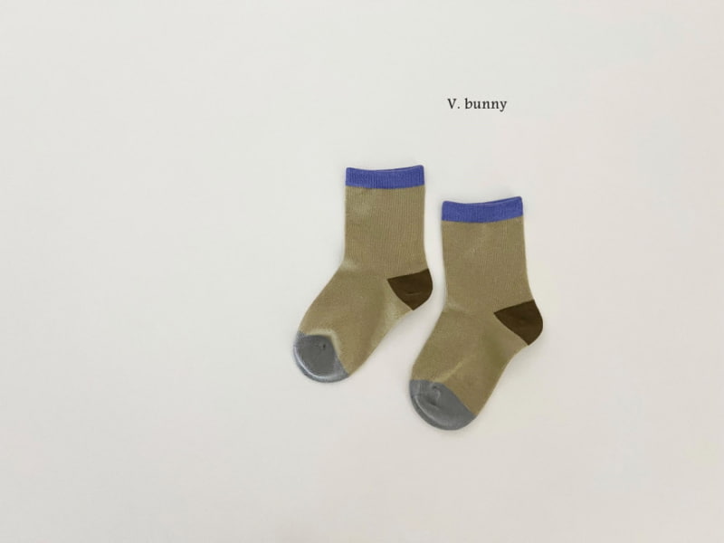 V Bunny - Korean Children Fashion - #designkidswear - Mend Socks - 10