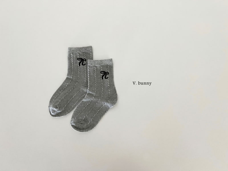 V Bunny - Korean Children Fashion - #discoveringself - 5 Color Ribbon Socks - 11