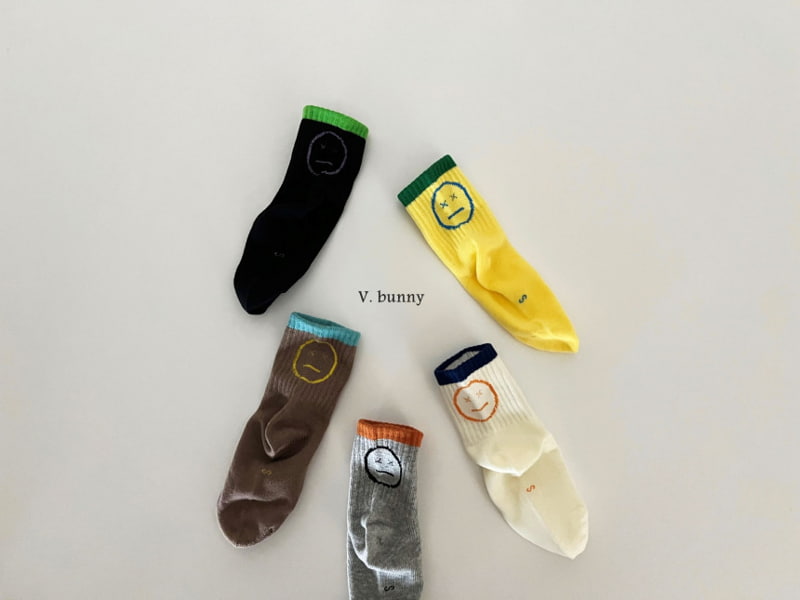 V Bunny - Korean Children Fashion - #designkidswear - X Smile Socks - 4