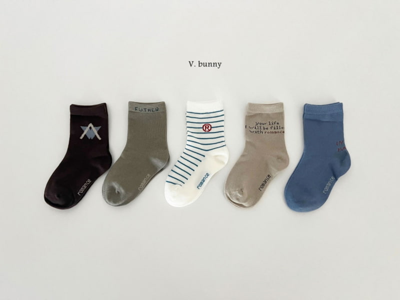 V Bunny - Korean Children Fashion - #discoveringself - Al Point Socks