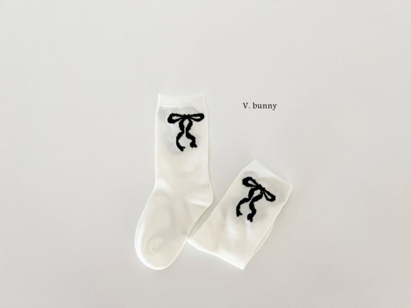 V Bunny - Korean Children Fashion - #discoveringself - Curling Ribbon Socks - 10