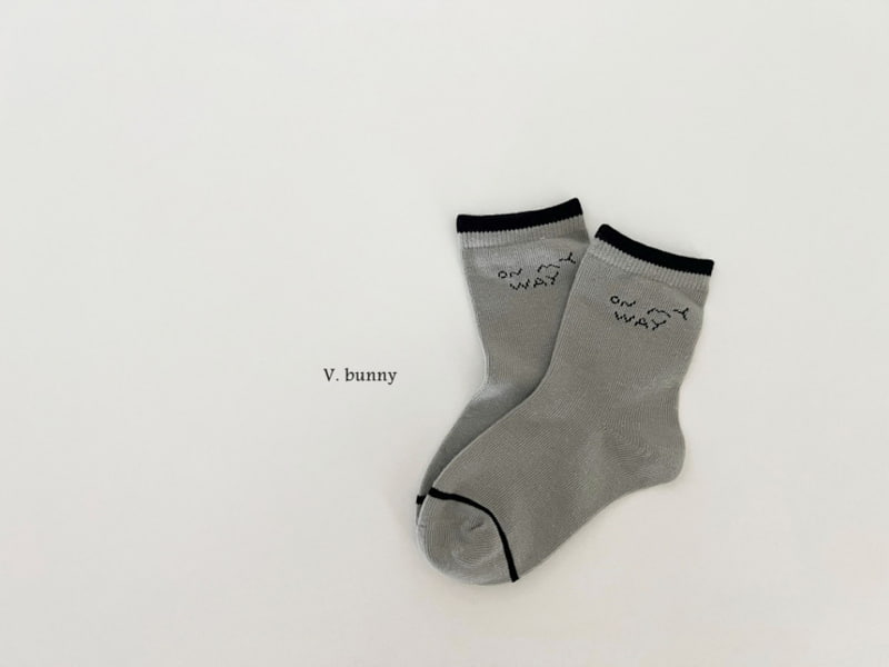 V Bunny - Korean Children Fashion - #discoveringself - Dinos Socks - 8