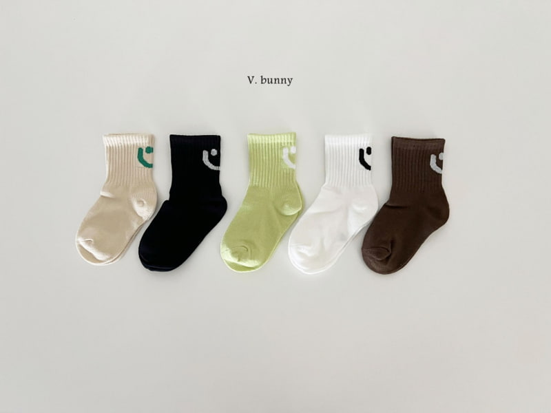 V Bunny - Korean Children Fashion - #fashionkids - Backs Socks