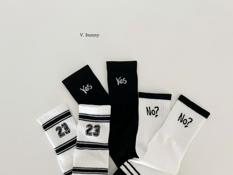 V Bunny - Korean Children Fashion - #fashionkids - 23 Socks - 3