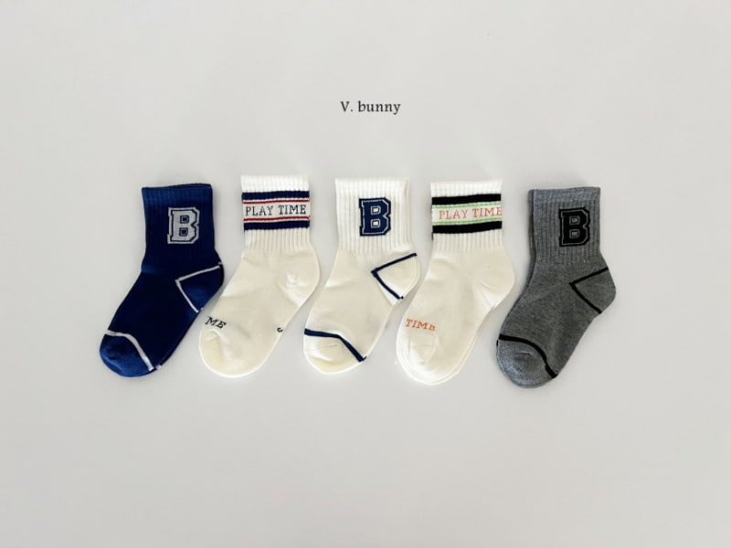 V Bunny - Korean Children Fashion - #fashionkids - Play B Socks