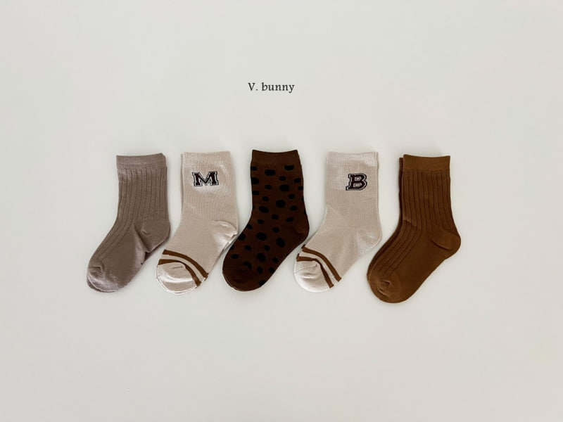 V Bunny - Korean Children Fashion - #kidsshorts - MB Socks