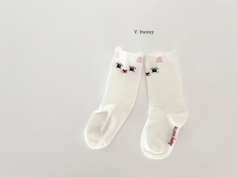 V Bunny - Korean Children Fashion - #kidsshorts - Bunny And Me Socks - 9