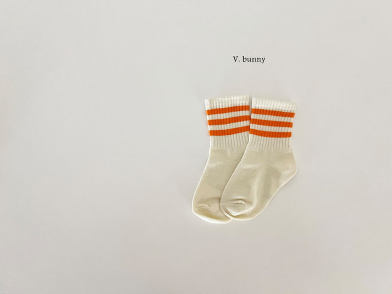 V Bunny - Korean Children Fashion - #kidsstore - Smile Day Socks - 7