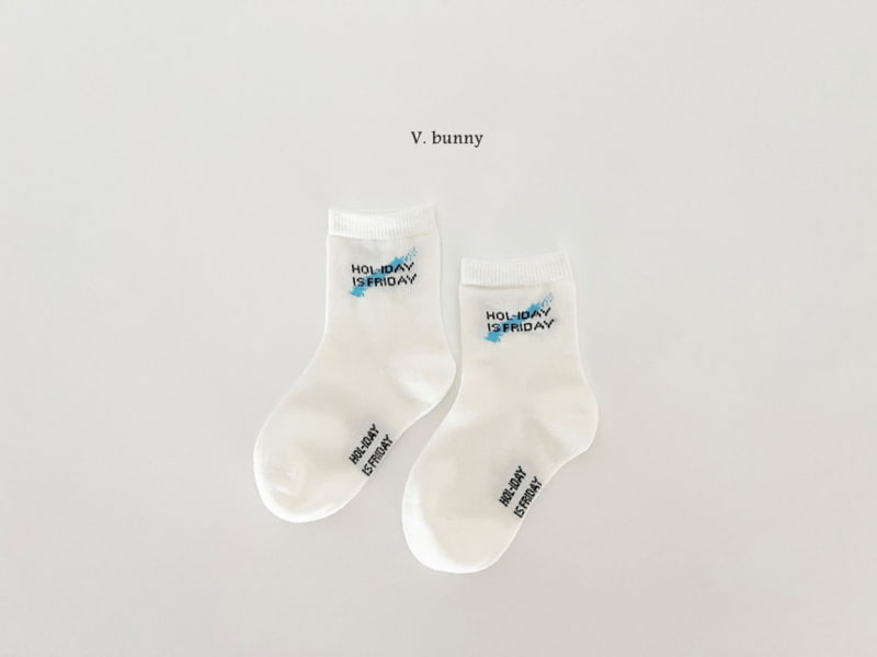 V Bunny - Korean Children Fashion - #kidsstore - Holhol Socks - 7