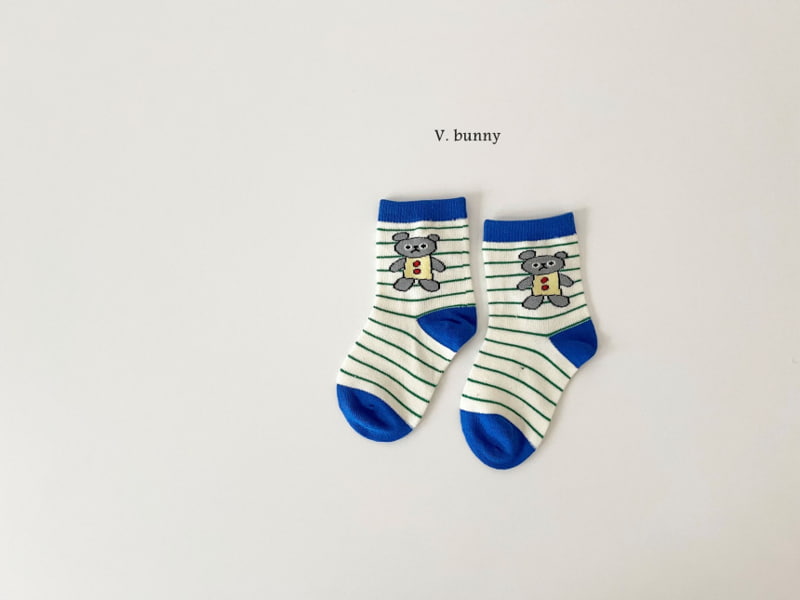 V Bunny - Korean Children Fashion - #kidzfashiontrend - Dear Boy Socks - 10