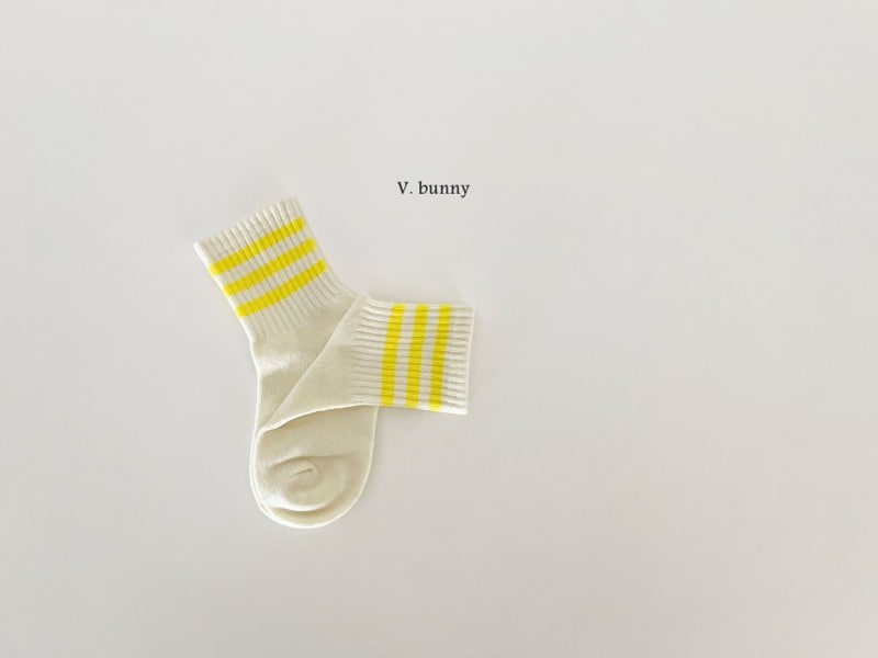 V Bunny - Korean Children Fashion - #kidzfashiontrend - Smile Day Socks - 8