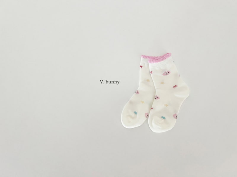 V Bunny - Korean Children Fashion - #kidzfashiontrend - Cutie Socks - 6