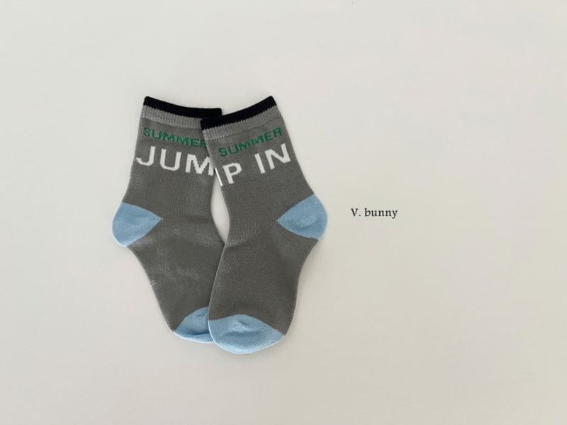 V Bunny - Korean Children Fashion - #kidzfashiontrend - Jump Socks - 11