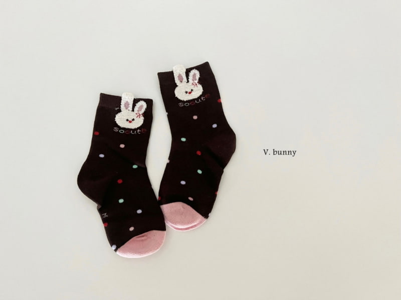 V Bunny - Korean Children Fashion - #kidzfashiontrend - Friends Socks - 8