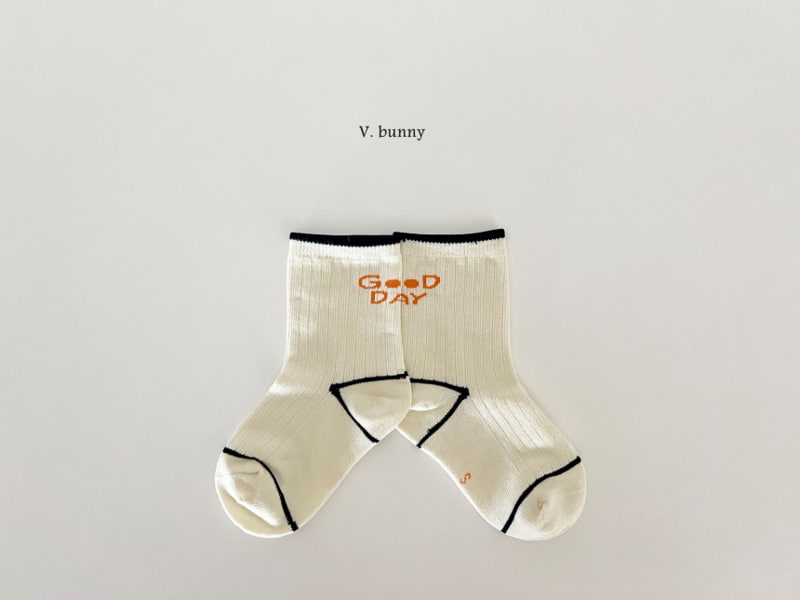 V Bunny - Korean Children Fashion - #magicofchildhood - Smile Day Socks - 11