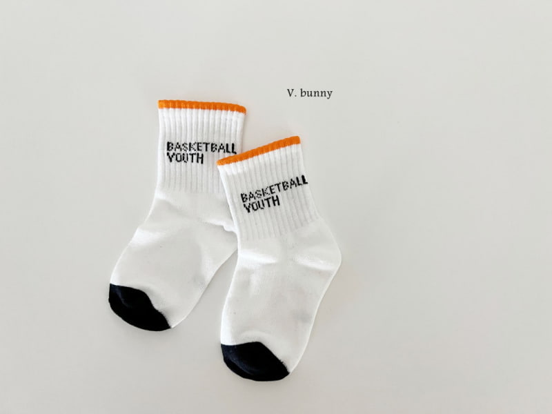 V Bunny - Korean Children Fashion - #magicofchildhood - Time Socks  - 10