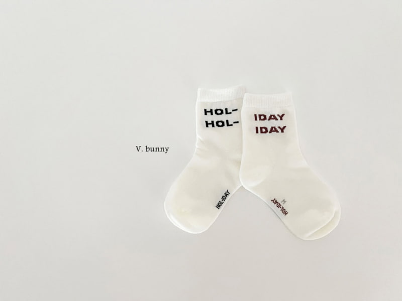 V Bunny - Korean Children Fashion - #magicofchildhood - Holhol Socks - 11