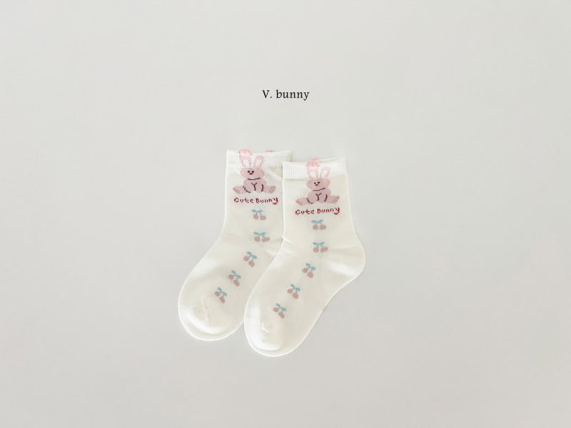 V Bunny - Korean Children Fashion - #magicofchildhood - Cutie Socks - 9