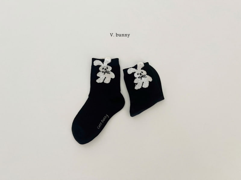 V Bunny - Korean Children Fashion - #magicofchildhood - Winter Socks - 7