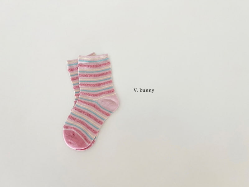 V Bunny - Korean Children Fashion - #minifashionista - Cutie Socks - 10