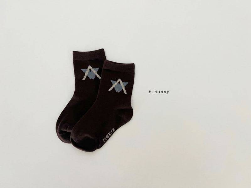 V Bunny - Korean Children Fashion - #minifashionista - Al Point Socks - 9