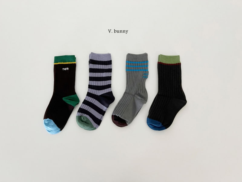 V Bunny - Korean Children Fashion - #prettylittlegirls - New Socks 