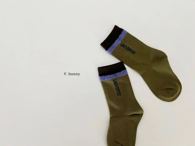 V Bunny - Korean Children Fashion - #stylishchildhood - Universe Socks - 11