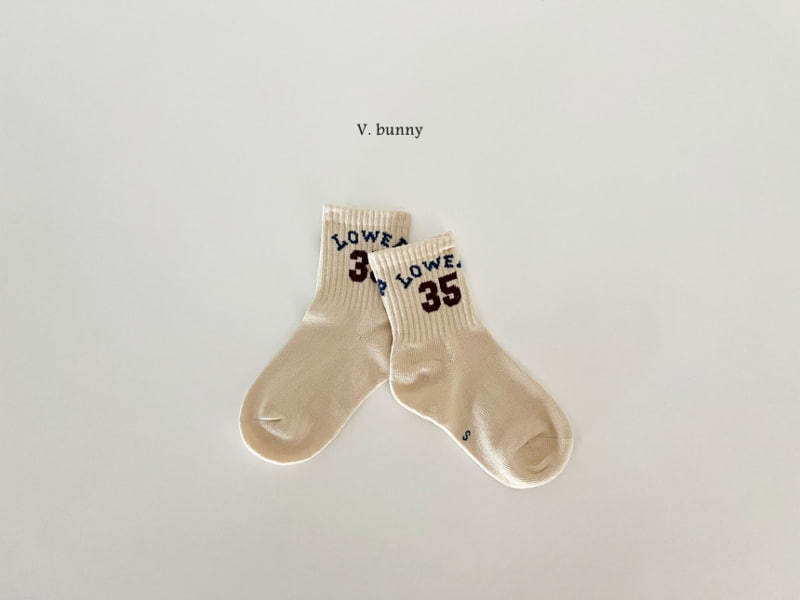 V Bunny - Korean Children Fashion - #todddlerfashion - Lower Socks - 8