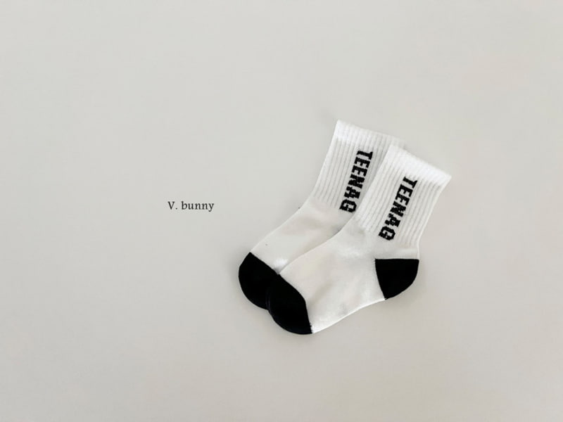 V Bunny - Korean Children Fashion - #toddlerclothing - 18 Socks - 8