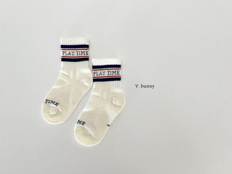 V Bunny - Korean Children Fashion - #toddlerclothing - Play B Socks - 11