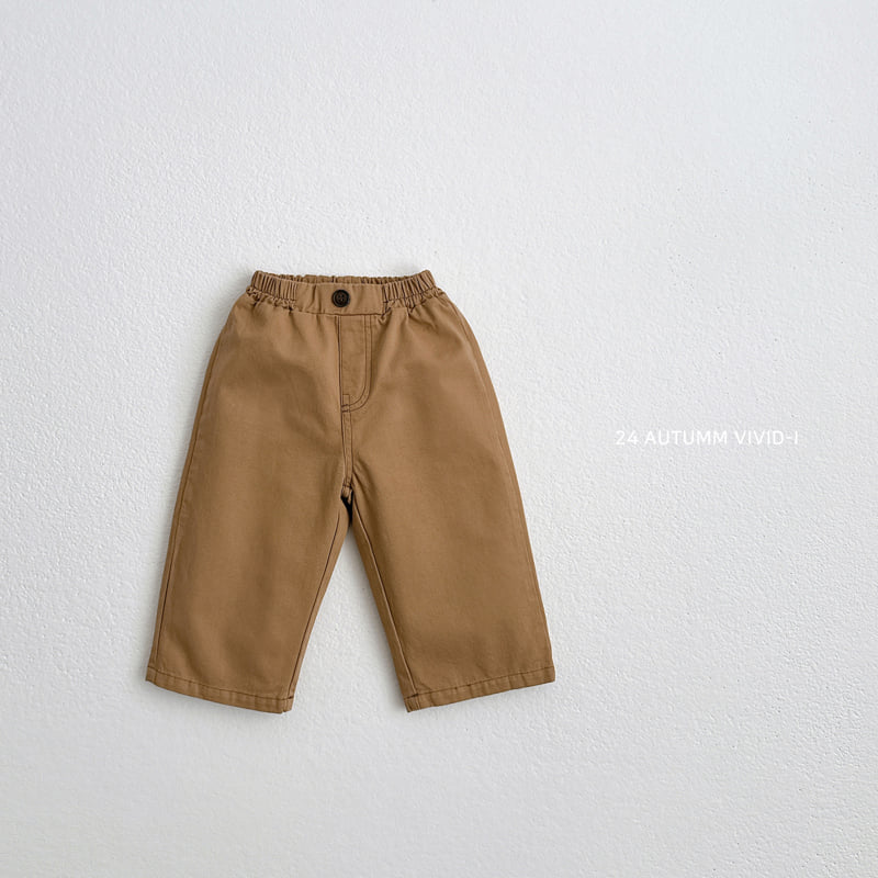 Vivid I - Korean Children Fashion - #Kfashion4kids - Basic Cotton Pants - 5