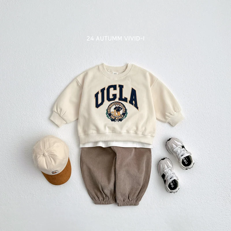 Vivid I - Korean Children Fashion - #Kfashion4kids - UCLA Sweatshirts - 8