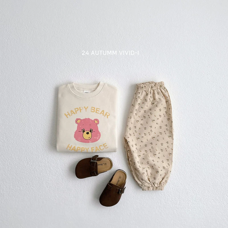 Vivid I - Korean Children Fashion - #Kfashion4kids - Vintage Bear Sweatshirts - 8