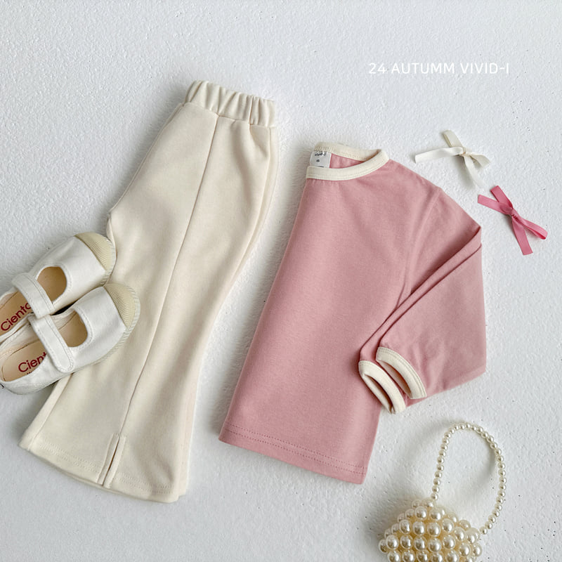 Vivid I - Korean Children Fashion - #childofig - Slit Bootscut Pants - 8