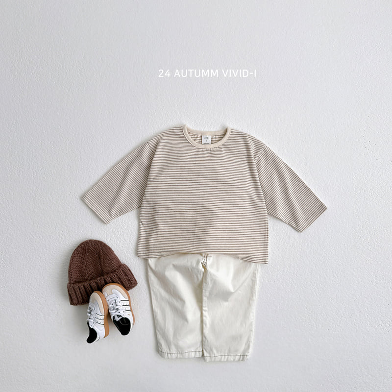 Vivid I - Korean Children Fashion - #childofig - Stitch Line Pants - 5