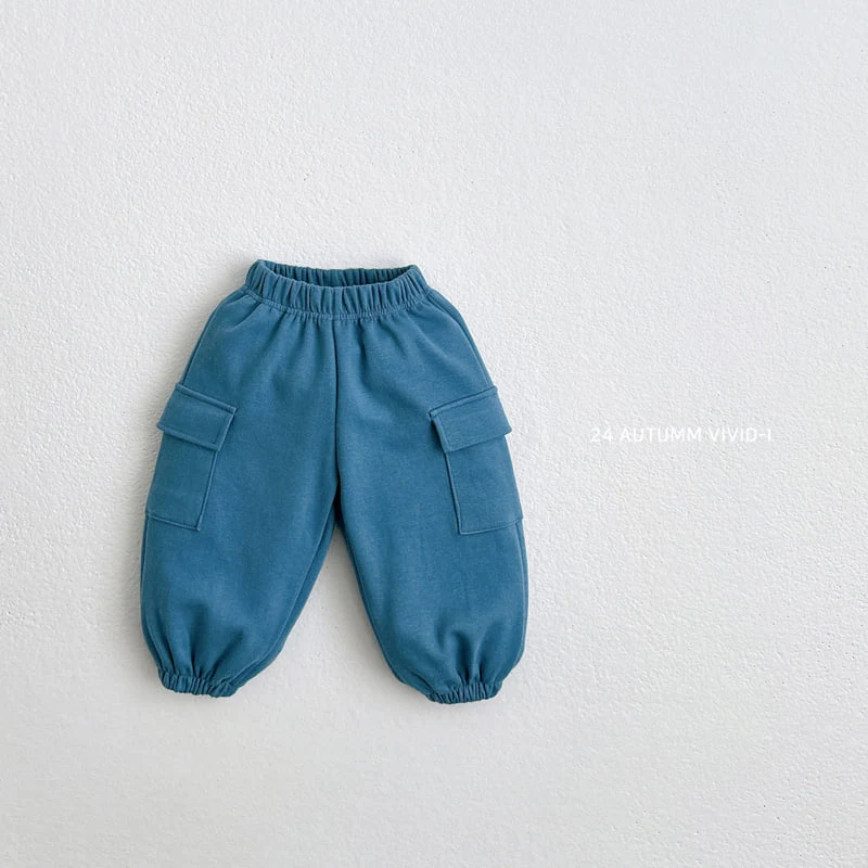 Vivid I - Korean Children Fashion - #childofig - Fall Cargo Jogger Pants - 7