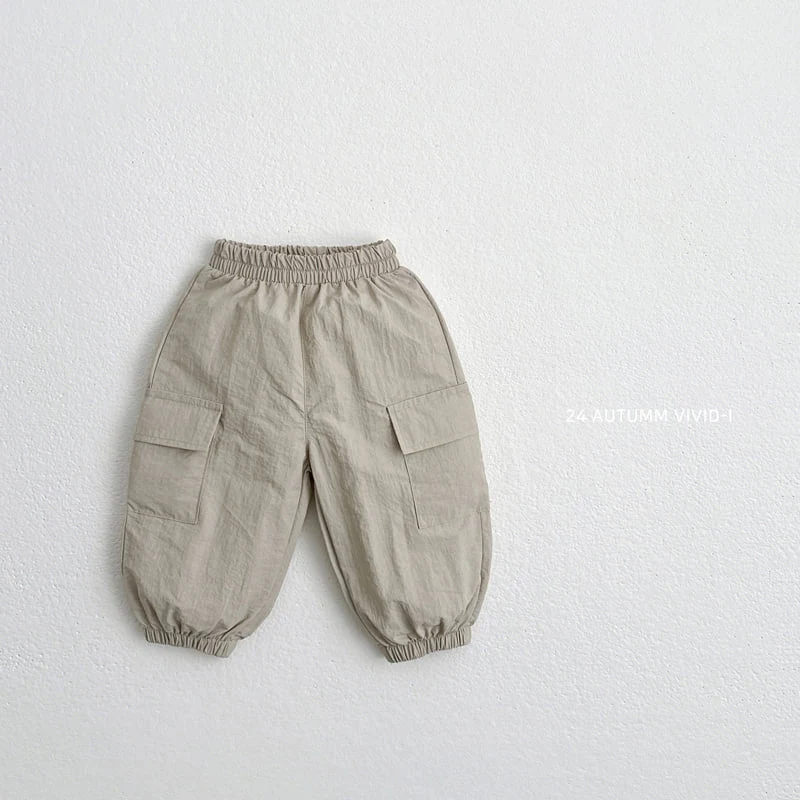 Vivid I - Korean Children Fashion - #childofig - Basrak Pocket Jogger Pants - 4