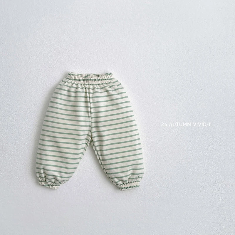 Vivid I - Korean Children Fashion - #childofig - Fall Stripe Jogger Pants - 7