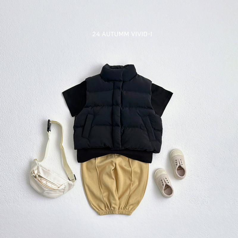 Vivid I - Korean Children Fashion - #designkidswear - Vintage Jogger Pants - 8