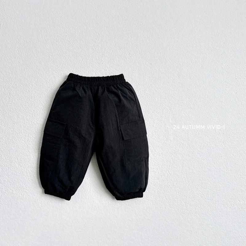 Vivid I - Korean Children Fashion - #designkidswear - Basrak Pocket Jogger Pants - 6