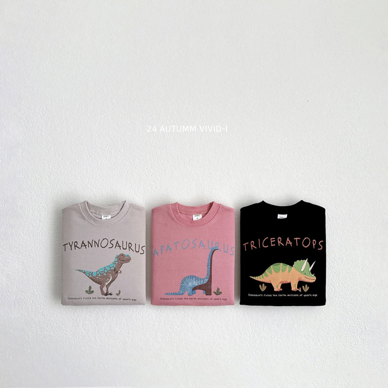 Vivid I - Korean Children Fashion - #discoveringself - Fall Dino Sweatshirts - 3