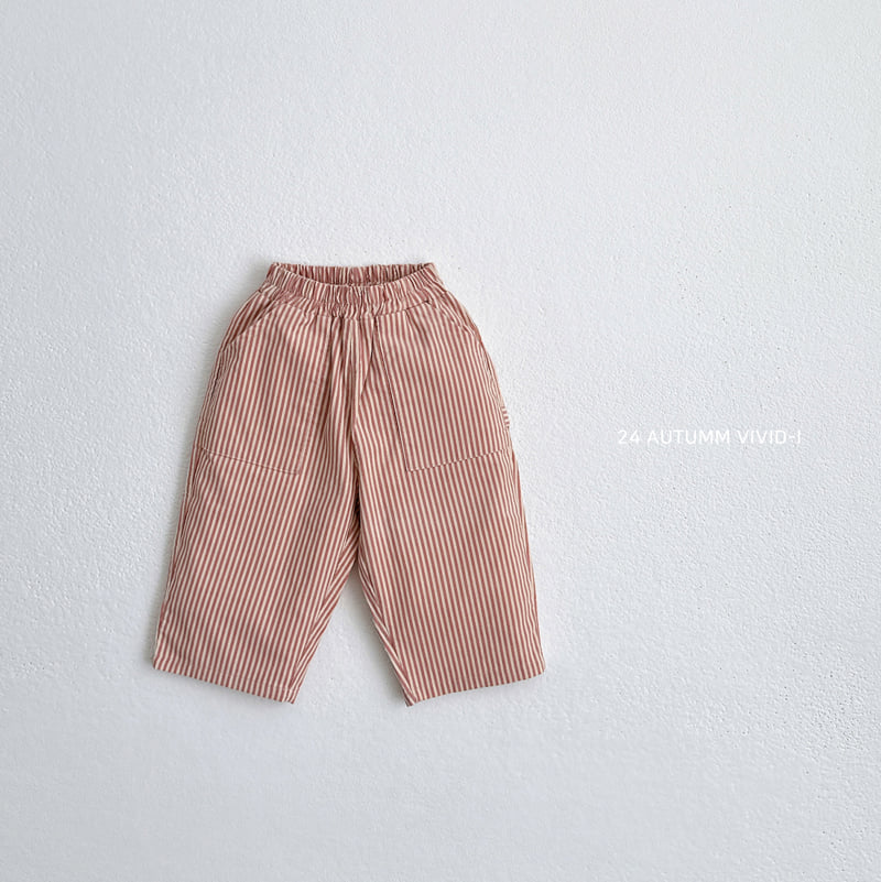 Vivid I - Korean Children Fashion - #discoveringself - Corduroy Carpener Pants - 3