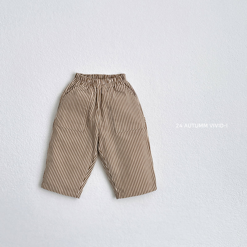 Vivid I - Korean Children Fashion - #discoveringself - Corduroy Carpener Pants - 4