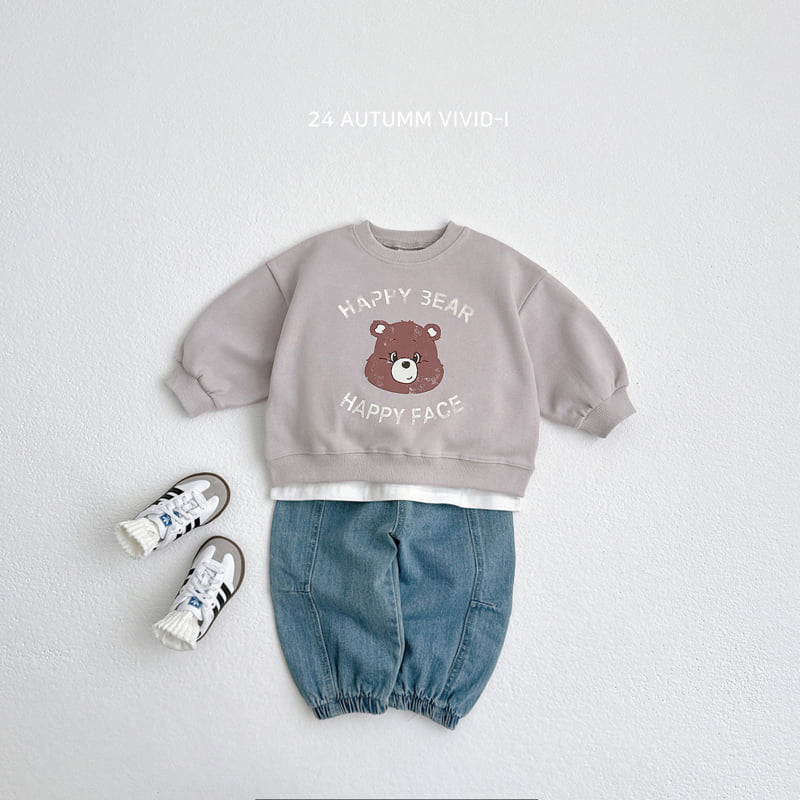 Vivid I - Korean Children Fashion - #fashionkids - Denim Dart Jogger Pants - 9