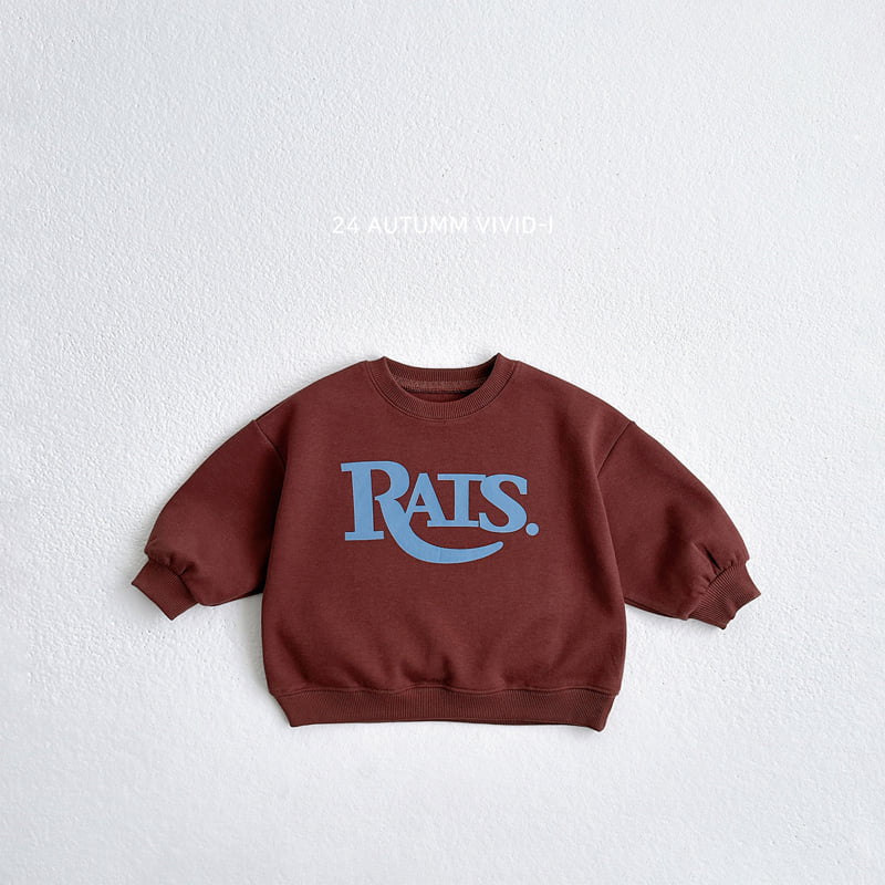 Vivid I - Korean Children Fashion - #fashionkids - Rats Sweatshirts - 5