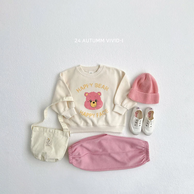 Vivid I - Korean Children Fashion - #discoveringself - Vintage Bear Sweatshirts - 4