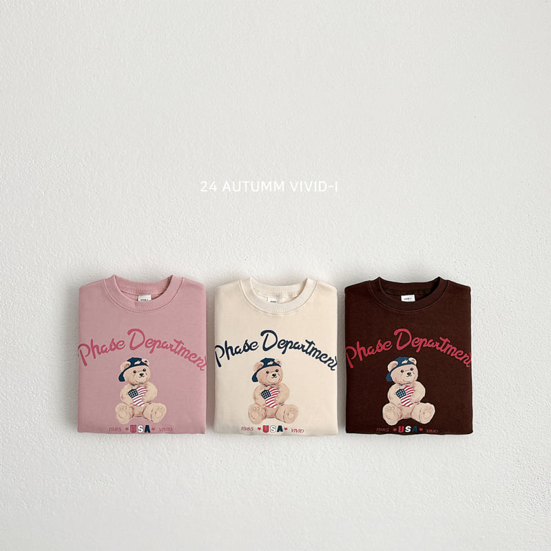 Vivid I - Korean Children Fashion - #fashionkids - USA Bear Sweatshirts - 9