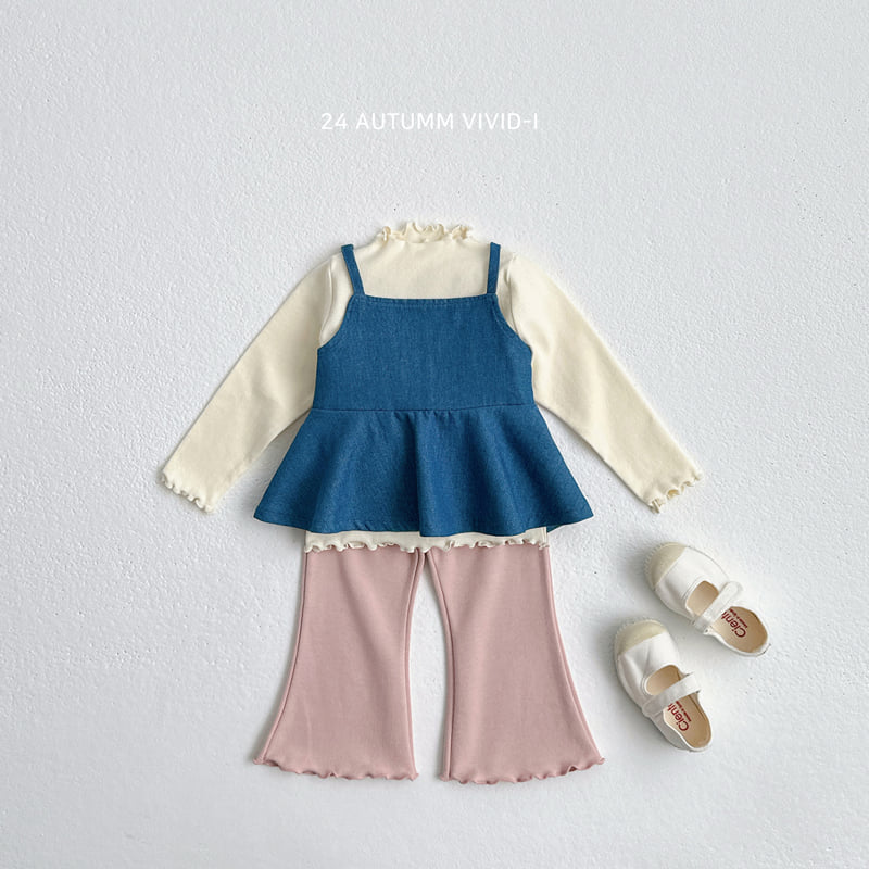 Vivid I - Korean Children Fashion - #kidsshorts - Hedge Bustier - 7