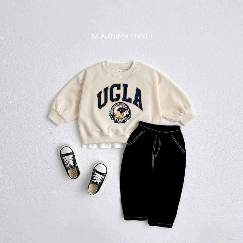 Vivid I - Korean Children Fashion - #kidsstore - UCLA Sweatshirts - 6