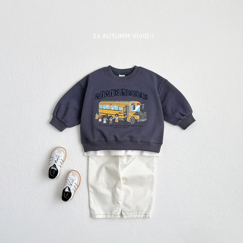 Vivid I - Korean Children Fashion - #kidzfashiontrend - Stitch Line Pants - 12